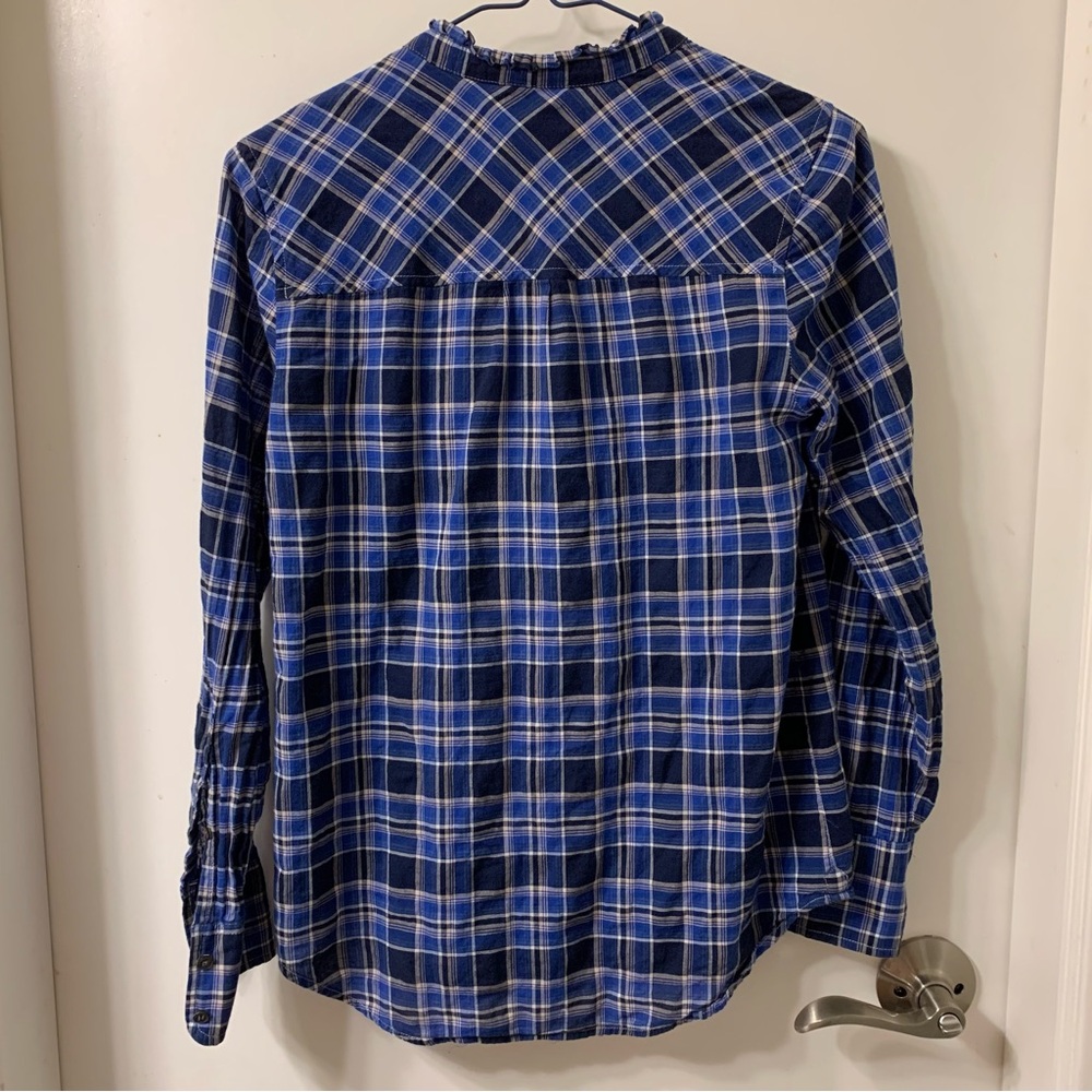 J. Crew Ruffle Popover Shirt - Picture 6 of 8